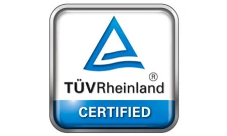 TUV Rheinland certification logo
